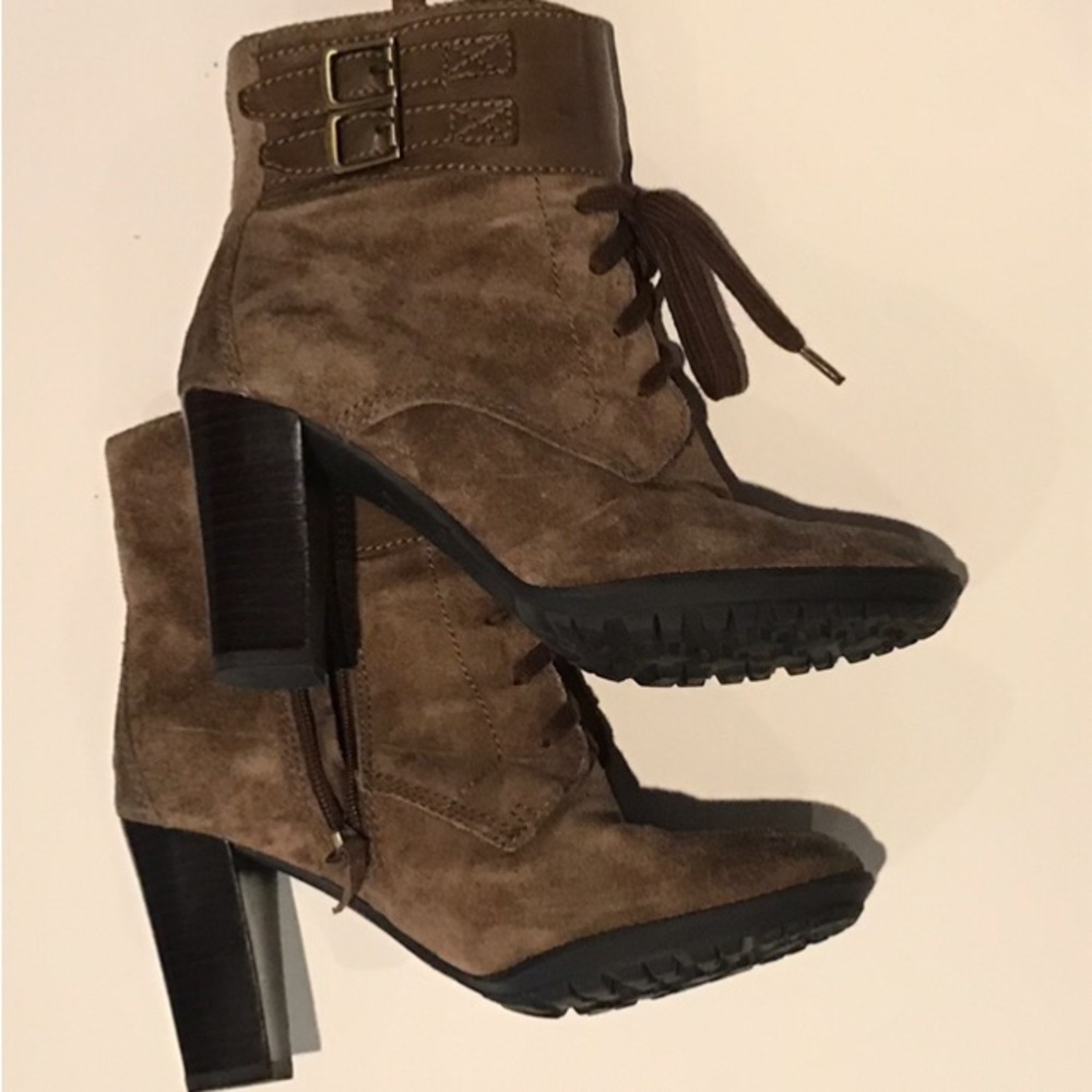 Franco Sarto Suede Boots. Size 5.5.